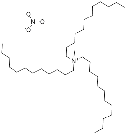Structure of METHYLTRIDODECYLAMMONIUM NITRATE