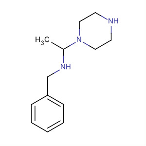 1-Piperazineethanamine, N-(phenylmethyl)-