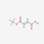 Structure of (E)-4-TERT-BUTOXY-4-OXOBUT-2-ENOIC ACID
