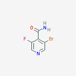 Structure of 3-Bromo-5-fluoroisonicotinamide