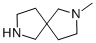 Structure of 2,7-DIAZASPIRO[4.4]NONANE, 2-METHYL-