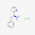 Structure of (S)-2-phenyl-1-(thiazol-2-yl)ethanaMine hydrochloride