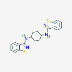 Structure of N1,N4-Bis(benzo[d]isothiazol-3-yl)cyclohexane-1,4-diamine