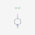 Structure of 4-Iodopiperidine, HCl