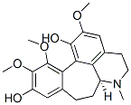 Structure of (6aS)-4,5,6,6a,7,8-Hexahydro-2,11,12-trimethoxy-6-methylbenzo[6,7]cyclohept[1,2,3-ij]isoquinoline-1,10-diol
