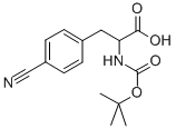 Structure of 2-TERT-BUTOXYCARBONYLAMINO-3-(4-CYANO-PHENYL)-PROPIONIC ACID