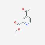 Structure of Ethyl 4-acetylpicolinate