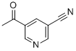 3-Pyridinecarbonitrile,5-acetyl-结构式