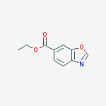 Ethyl benzo[d]oxazole-6-carboxylate结构式