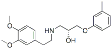Structure of (+)-(R)-Bevantolol