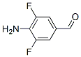 4-amino-3,5-difluorobenzaldehyde结构式
