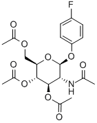Structure of 4-FLUOROPHENYL 2-ACETAMIDO-3,4,6-TRI-O-ACETYL-2-DEOXY-BETA-D-GLUCOPYRANOSIDE