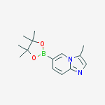 Imidazo[1,2-a]pyridine, 3-(chloromethyl)-8-fluoro-结构式