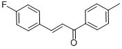 4-氟-4-甲基查耳酮结构式