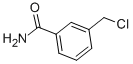 Structure of 3-(CHLOROMETHYL)BENZAMIDE