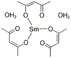 Structure of SAMARIUM(III) ACETYLACETONATE DIHYDRATE