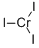Structure of CHROMIUM (IC) IODIDE