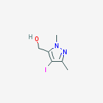 Structure of 4-iodo-1,3-dimethyl-1H-Pyrazole-5-methanol