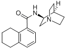 Structure of (S)-N-(1-Azabicyclo[2.2.2]oct-3-yl)-5,6,7,8-tetrahydro-1-naphthalenecarboxamide