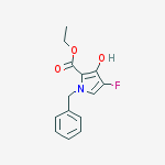 Structure of Ethyl 1-benzyl-4-fluoro-3-hydroxy-1H-pyrrole-2-carboxylate