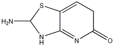 Structure of 2-amino-4H-[1,3]thiazolo[4,5-b]pyridin-5-one