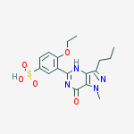 Structure of Sildenafil EP IMpurity D