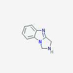 Structure of 1H-IMIDAZO[1,5-A]BENZO[D]IMIDAZOLE,2,3-DIHYDRO-