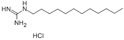 Structure of DODECYLGUANIDINE HYDROCHLORIDE