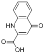 Structure of 1,4-DIHYDRO-4-OXOQUINOLINE-2-CARBOXYLIC ACID