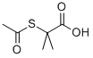 Structure of (2-ACETYLTHIO)-2-METHYLPROPANOIC ACID
