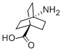 Structure of 4-aminobicyclo(2,2,2)octane-1-carboxylic acid