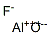Structure of aluminium fluoride oxide