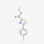 Structure of Ethyl 4-(4-iodophenyl)-1,3-thiazole-2-carboxylate