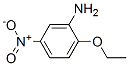 Structure of 2-ETHOXY-5-NITROANILINE