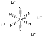 Structure of LITHIUM FERROCYANIDE