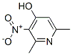 Structure of 4-HYDROXY-3-NITRO-2,6-DIMETHYLPYRIDINE