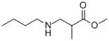 METHYL 3-(BUTYLAMINO)-2-METHYLPROPANOATE结构式