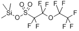 TETRAFLUORO-2-(PENTAFLUOROETHOXY)ETHANESULFONIC ACID TRIMETHYLSILYL ESTER结构式