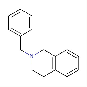 Structure of Isoquinoline, 1,2,3,4-tetrahydro-2-(phenylmethyl)-