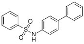 Structure of N-4-Biphenylylbenzenesulfonamide