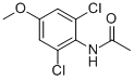 Structure of N-(2,6-DICHLORO-4-METHOXYPHENYL)ACETAMIDE
