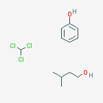 Structure of PHENOL:CHLOROFORM:ISOAMYL ALC. 25:24:1