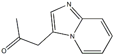 1-(咪唑并[1,2-A]吡啶-3-基)-2-丙酮结构式