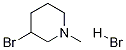 Structure of 3-BroMo-1-Methylpiperidine HydrobroMide