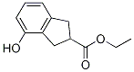 Structure of ethyl 4-hydroxy-2,3-dihydro-1H-indene-2-carboxylate