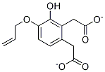 4-烯丙基邻苯二酚二乙酸盐结构式