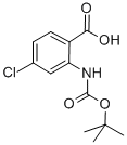 Structure of ANTHRANILIC ACID, N-BOC-4-CHLORO