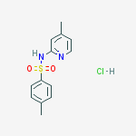 Structure of 4-Methyl-N-(4-Methyl-2-pyridyl)benzenesulfonaMide Hydrochloride