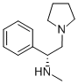 Structure of (R)-(-)-N-METHYL-1-PHENYL-2-(1-PYRROLIDINO)ETHYLAMINE