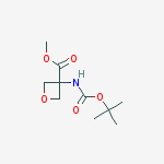 Structure of Methyl 3-(Boc-amino)-3-oxetanecarboxylate